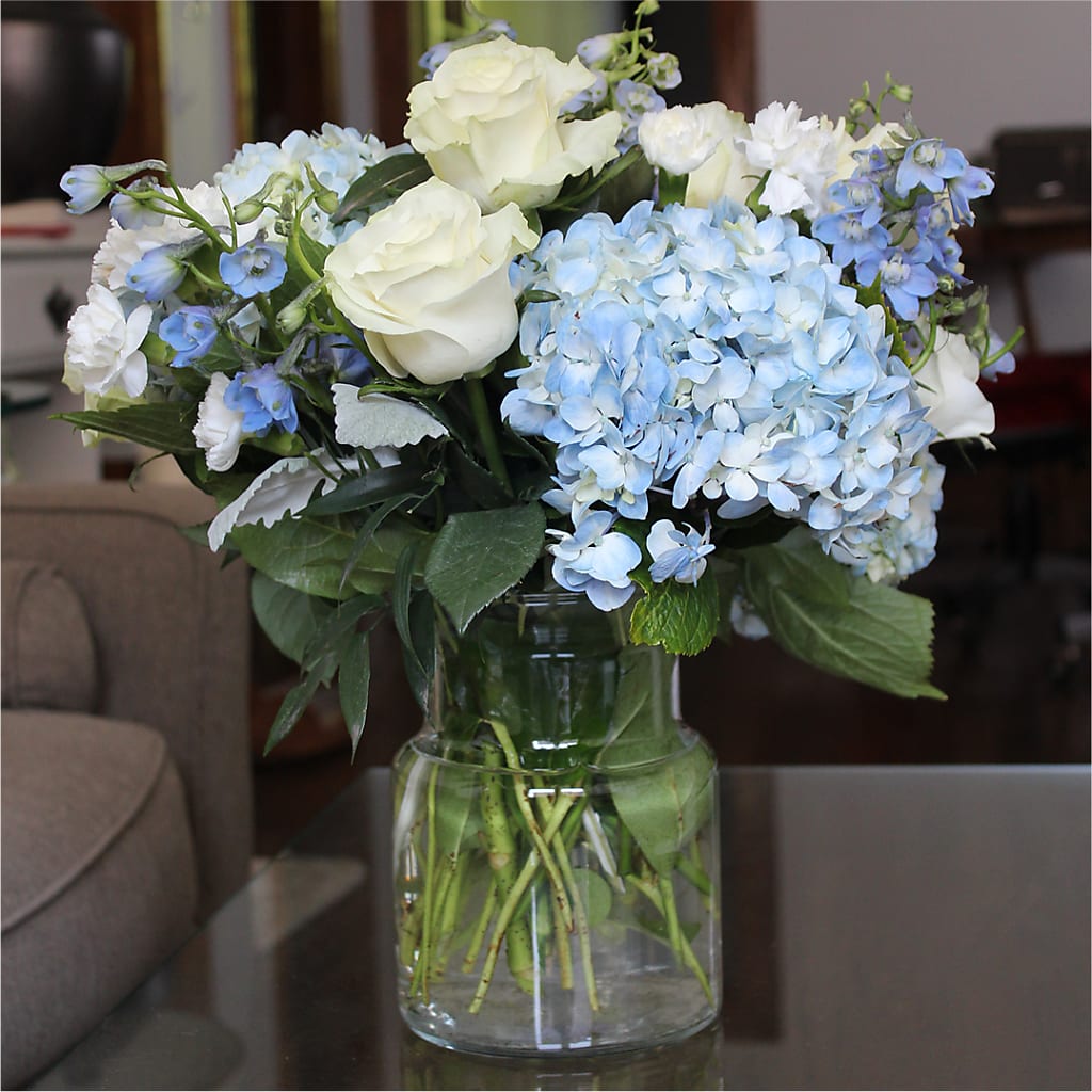 Clear Skies Bouquet – KATHY'S FLOWERS, Adair OK
