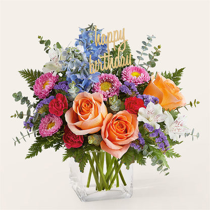 Birthday Bash Bouquet – KATHY'S FLOWERS, Adair OK