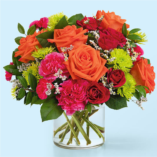 Colorful Carnival Bouquet – KATHY'S FLOWERS, Adair OK