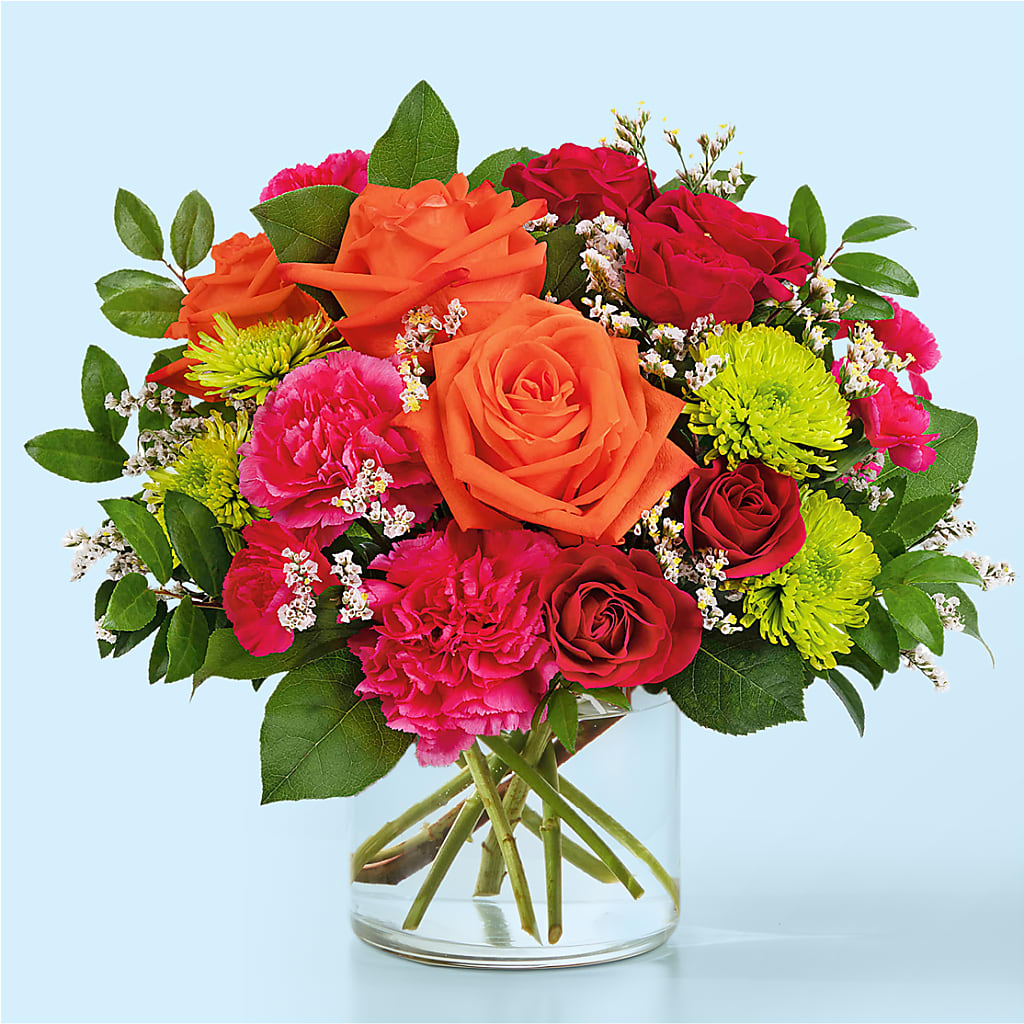 Colorful Carnival Bouquet – KATHY'S FLOWERS, Adair OK