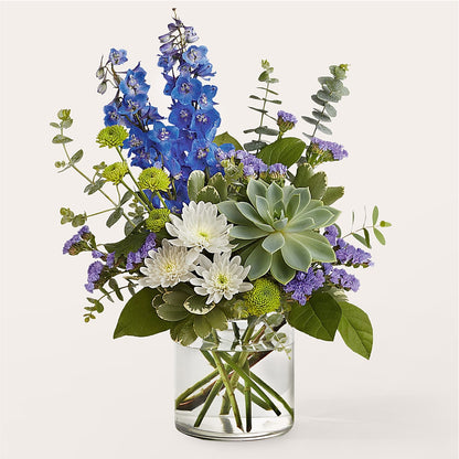 Cerulean Waves Bouquet – KATHY'S FLOWERS, Adair OK