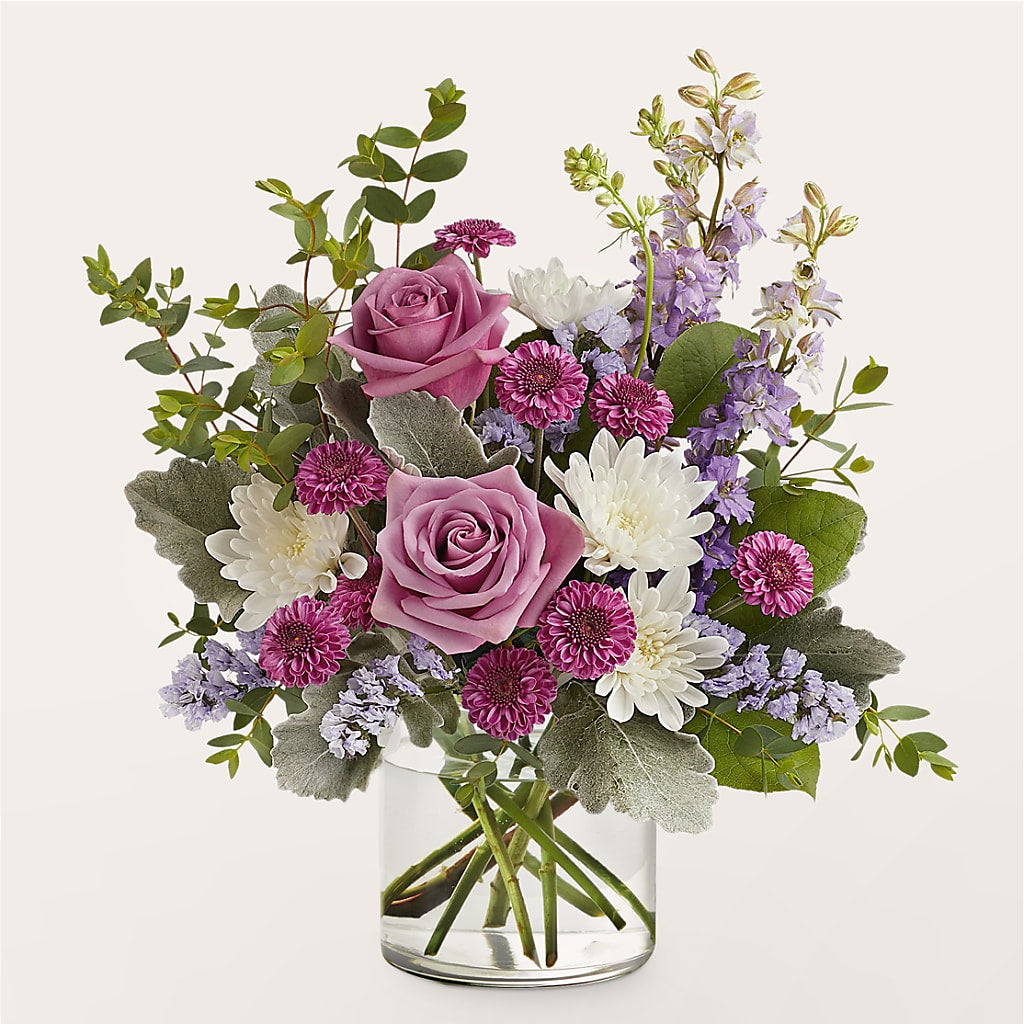 Violet Frost Bouquet – KATHY'S FLOWERS, Adair OK