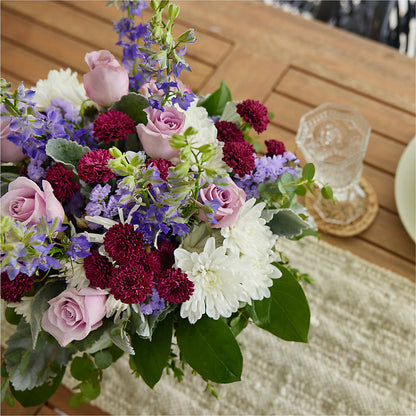 Violet Frost Bouquet – KATHY'S FLOWERS, Adair OK