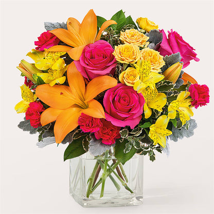 To the Tropics Bouquet – KATHY'S FLOWERS, Adair OK