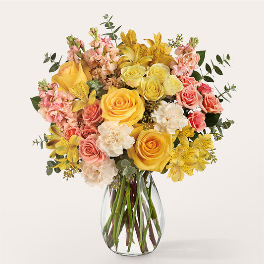 Slice of Sunrise Bouquet – KATHY'S FLOWERS, Adair OK