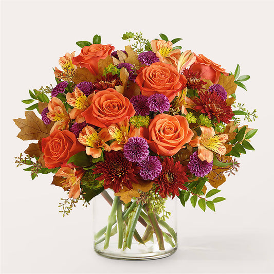 Orange You Glad Bouquet – KATHY'S FLOWERS, Adair OK