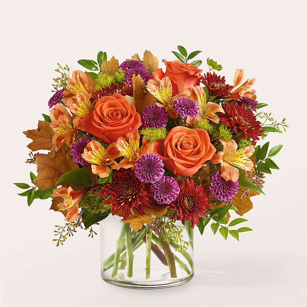 Orange You Glad Bouquet – KATHY'S FLOWERS, Adair OK