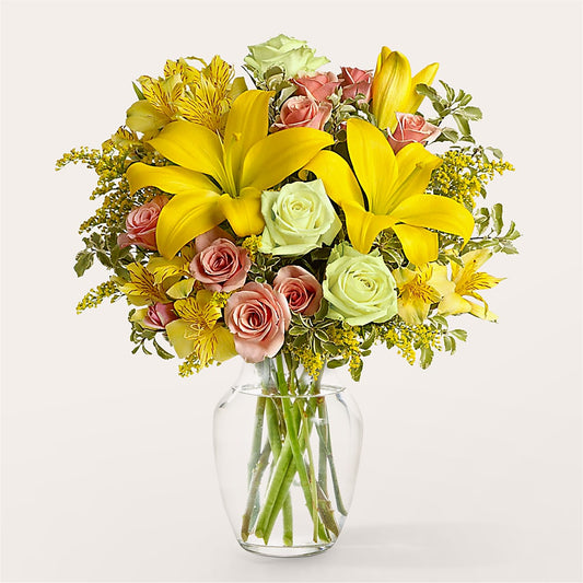 Sunburst Bouquet – KATHY'S FLOWERS, Adair OK