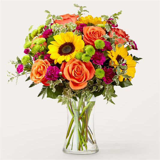 Warmth & Light Bouquet – KATHY'S FLOWERS, Adair OK