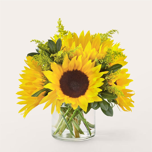 Beaming Sunflower Bouquet – KATHY'S FLOWERS, Adair OK
