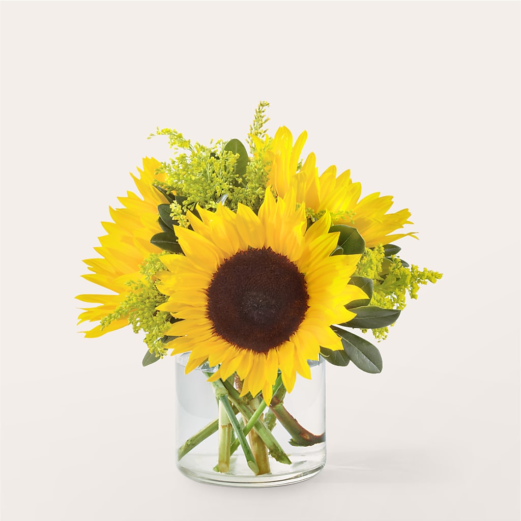 Beaming Sunflower Bouquet – KATHY'S FLOWERS, Adair OK