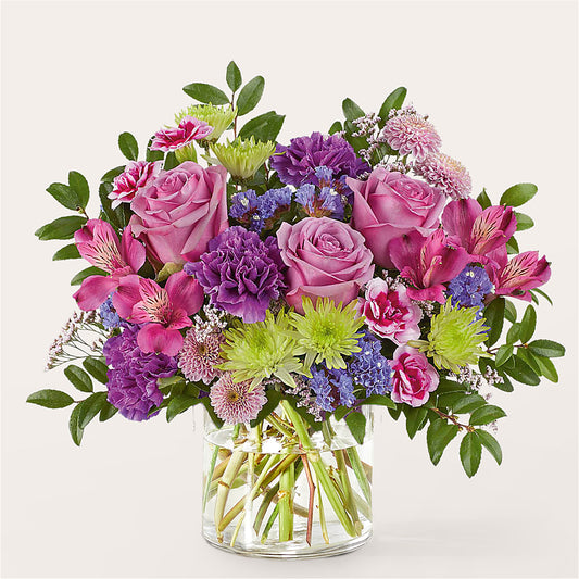 Glass Half Full Bouquet – KATHY'S FLOWERS, Adair OK