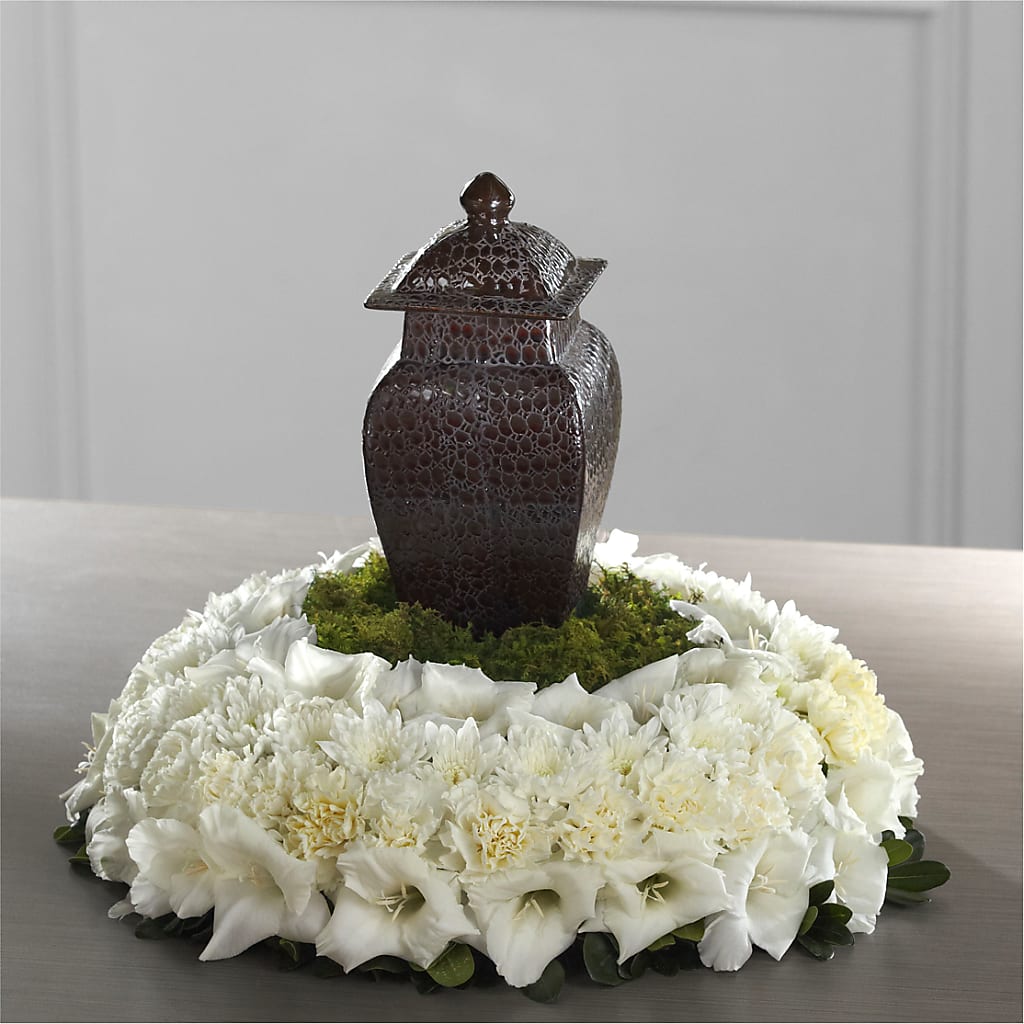 Encircling Grace Arrangement – KATHY'S FLOWERS, Adair OK