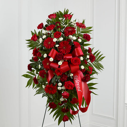 Treasured Memories Standing Spray – KATHY'S FLOWERS, Adair OK