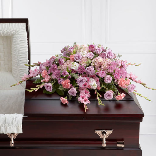 Immorata Casket Spray – KATHY'S FLOWERS, Adair OK