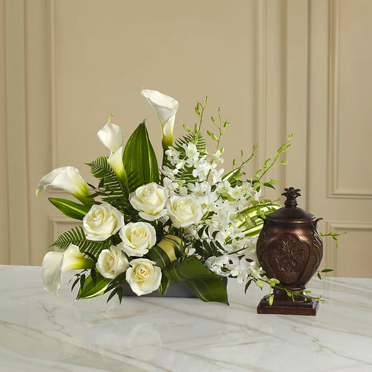 At Peace Arrangement – KATHY'S FLOWERS, Adair OK