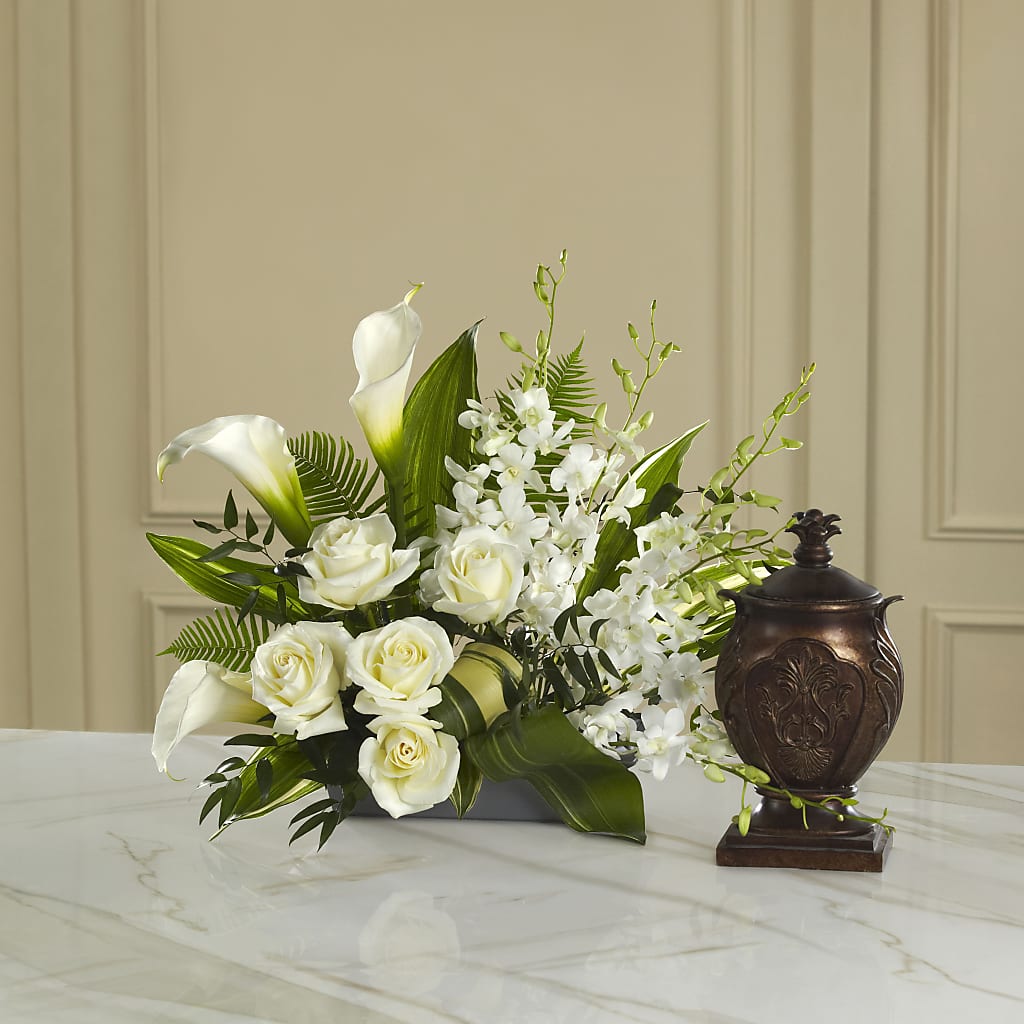 At Peace Arrangement – KATHY'S FLOWERS, Adair OK
