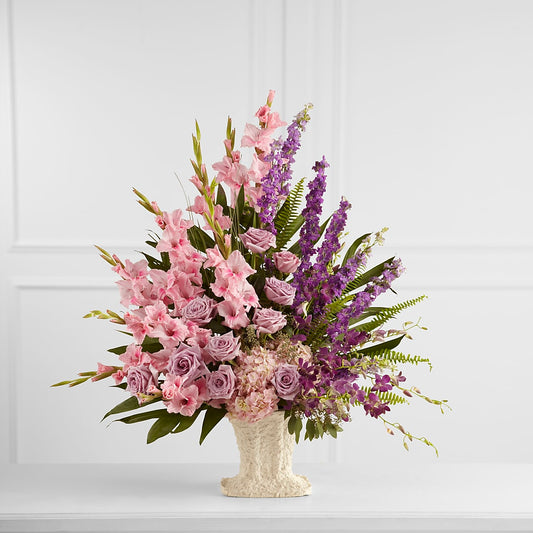 Flowing Garden Arrangement – KATHY'S FLOWERS, Adair OK