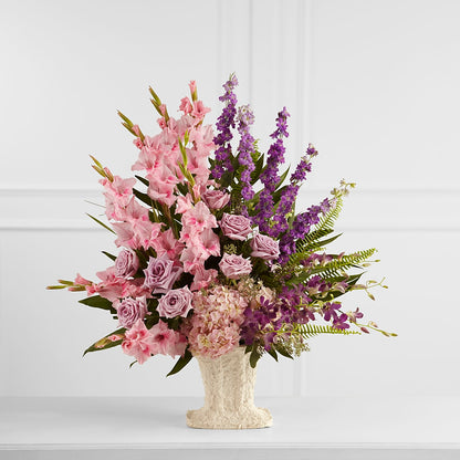 Flowing Garden Arrangement – KATHY'S FLOWERS, Adair OK