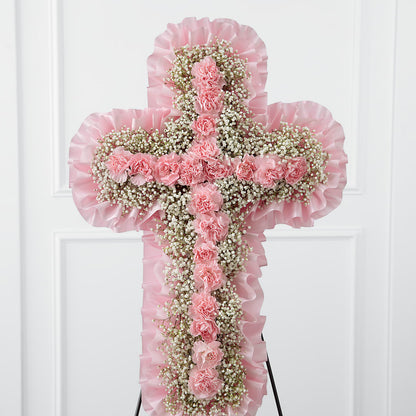 Angel's Cross Easel – KATHY'S FLOWERS, Adair OK