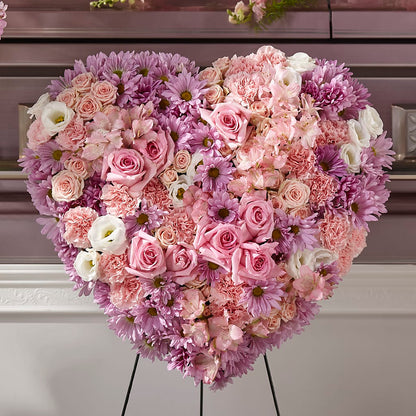 Heaven's Light Heart – KATHY'S FLOWERS, Adair OK