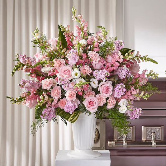 Divine Comfort Arrangement – KATHY'S FLOWERS, Adair OK