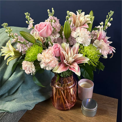 Pretty in Pink Bouquet – KATHY'S FLOWERS, Adair OK