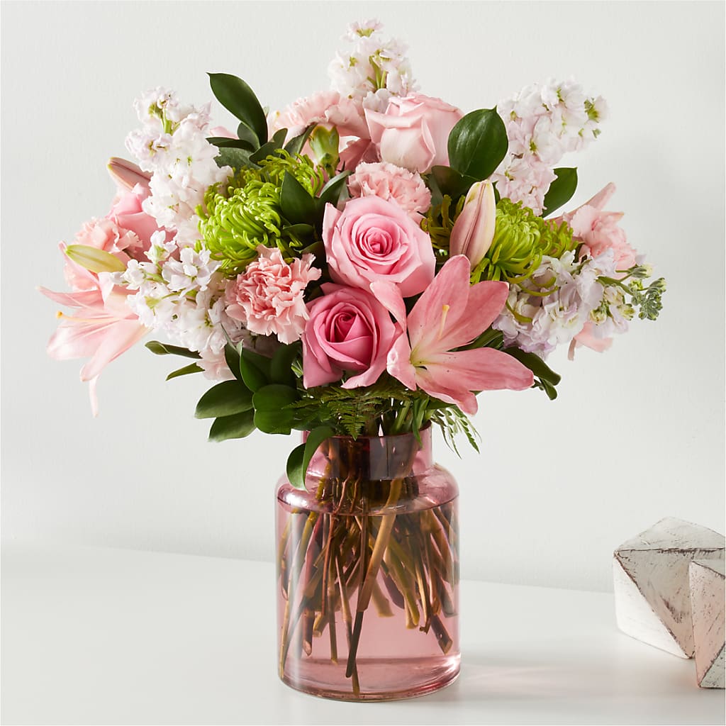 Pretty in Pink Bouquet – KATHY'S FLOWERS, Adair OK