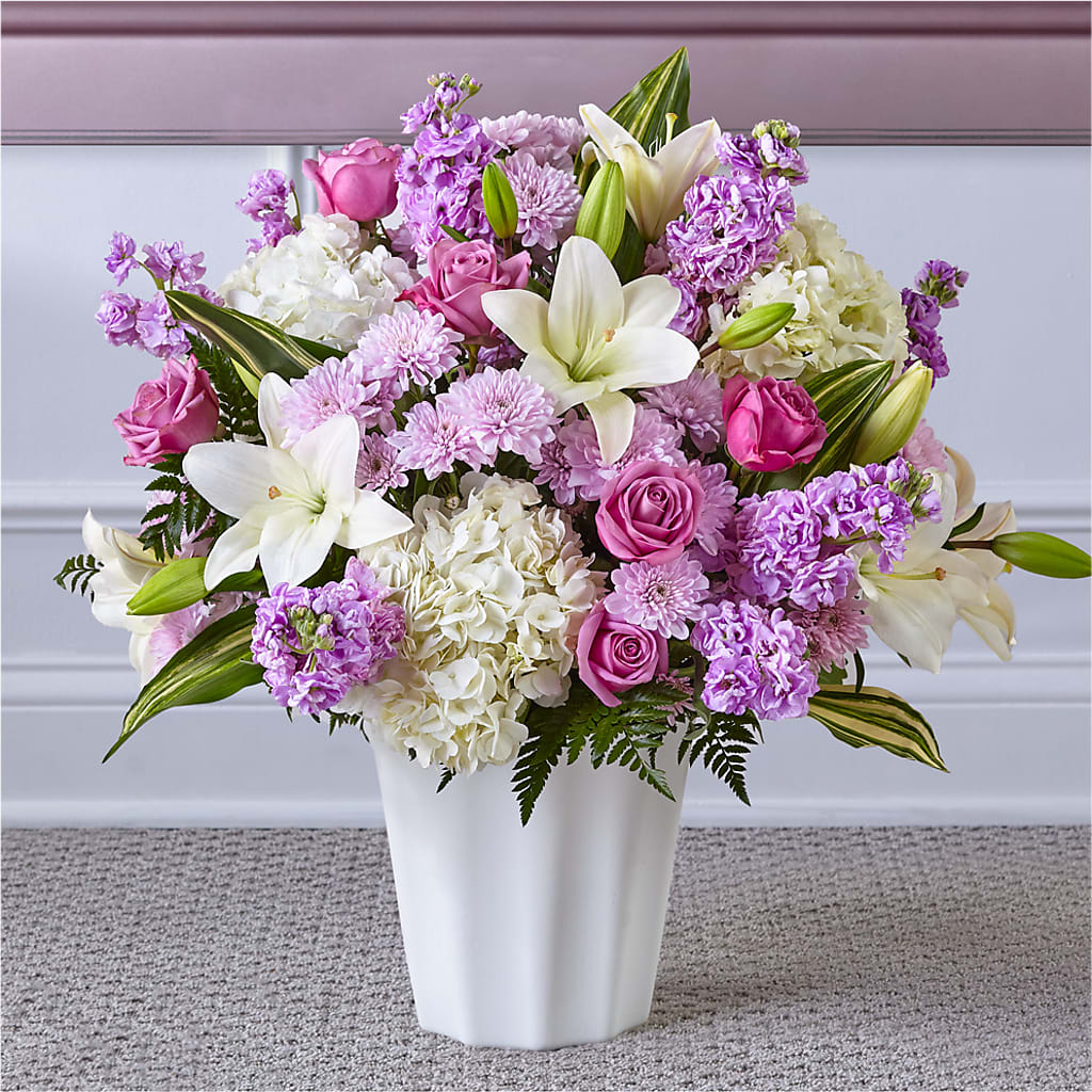 Heaven Sent Floor Basket – KATHY'S FLOWERS, Adair OK