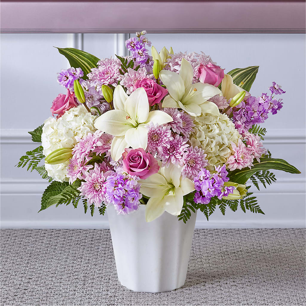 Heaven Sent Floor Basket – KATHY'S FLOWERS, Adair OK
