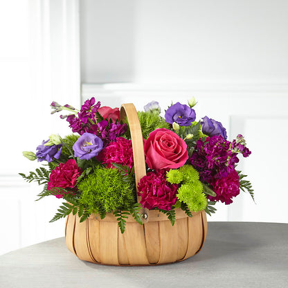 Serene Sanctuary Basket – KATHY'S FLOWERS, Adair OK