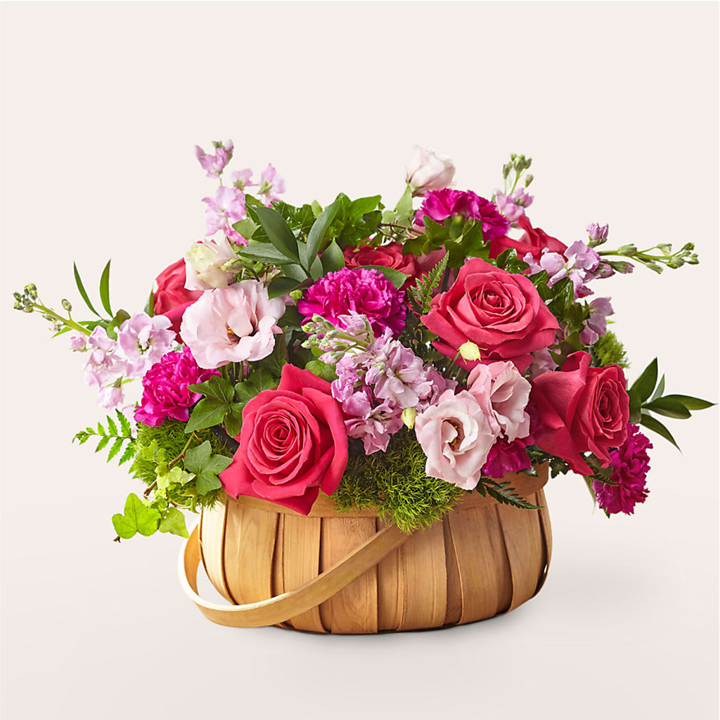 Radiance in Bloom Basket – KATHY'S FLOWERS, Adair OK