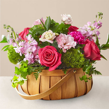 Radiance in Bloom Basket – KATHY'S FLOWERS, Adair OK