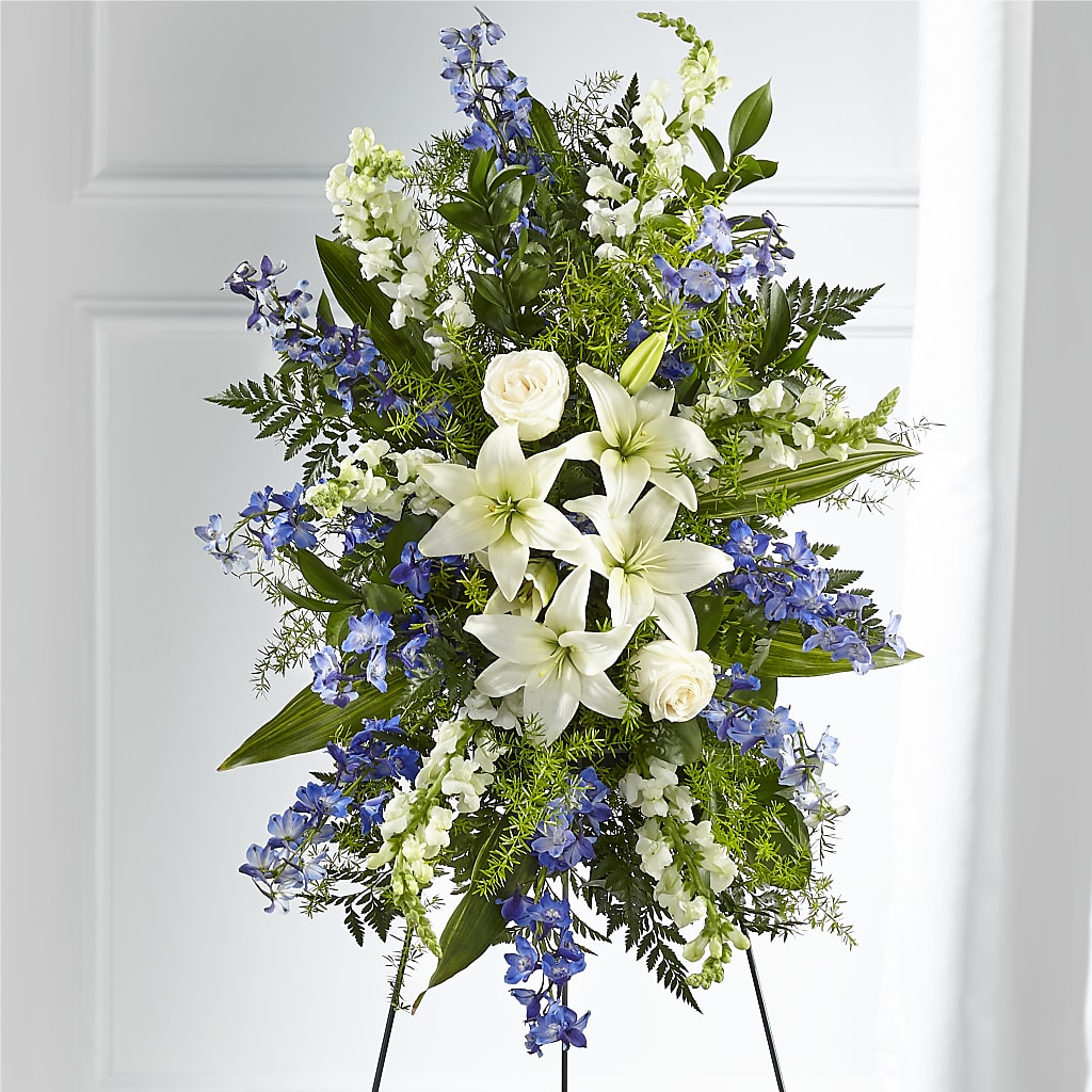 Faithful Friend Standing Spray – KATHY'S FLOWERS, Adair OK