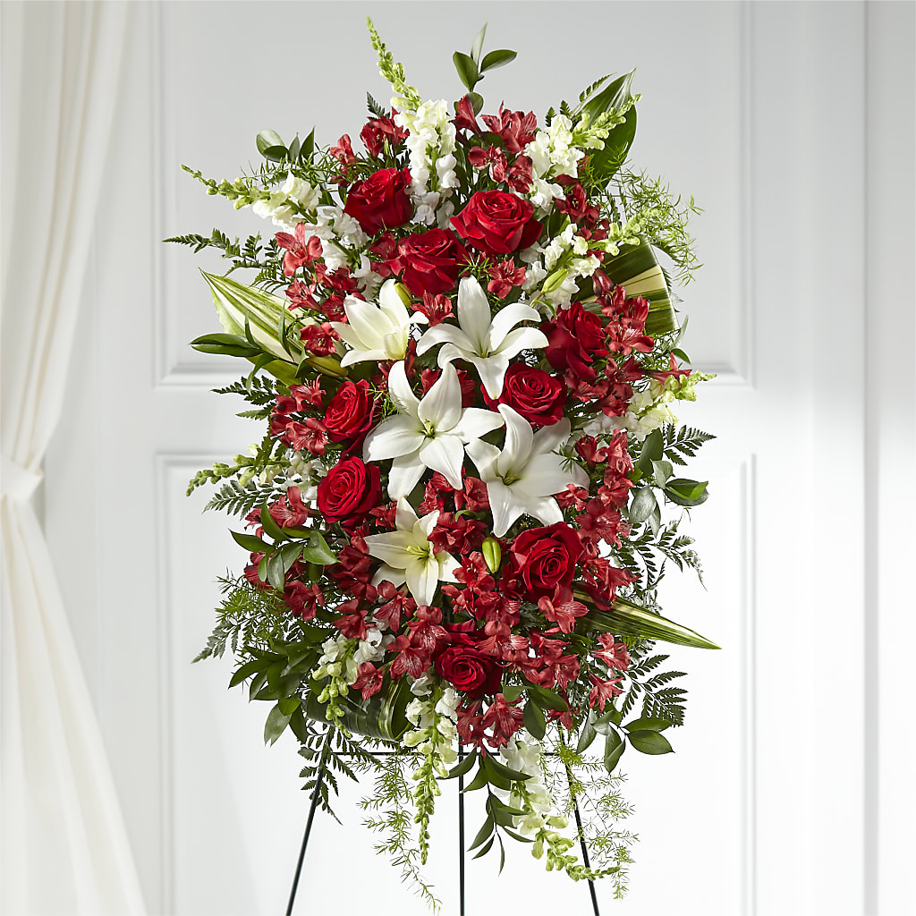 Everlasting Memory Standing Spray – KATHY'S FLOWERS, Adair OK