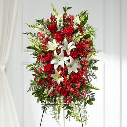 Everlasting Memory Standing Spray – KATHY'S FLOWERS, Adair OK