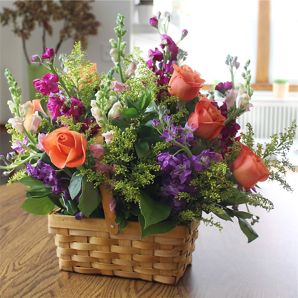 Garden of Life Basket – KATHY'S FLOWERS, Adair OK