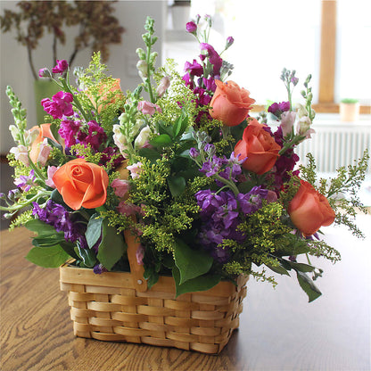 Garden of Life Basket – KATHY'S FLOWERS, Adair OK