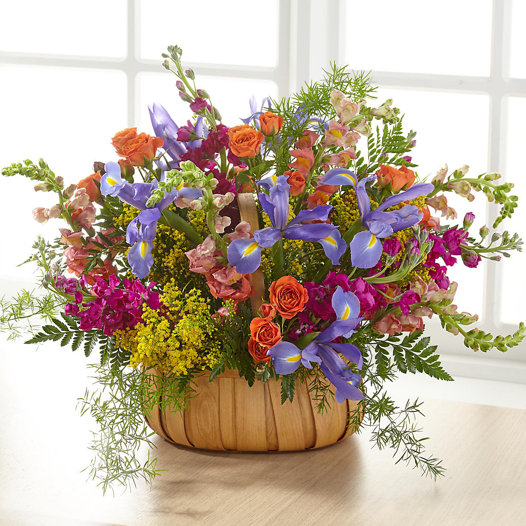 Garden of Life Basket – KATHY'S FLOWERS, Adair OK