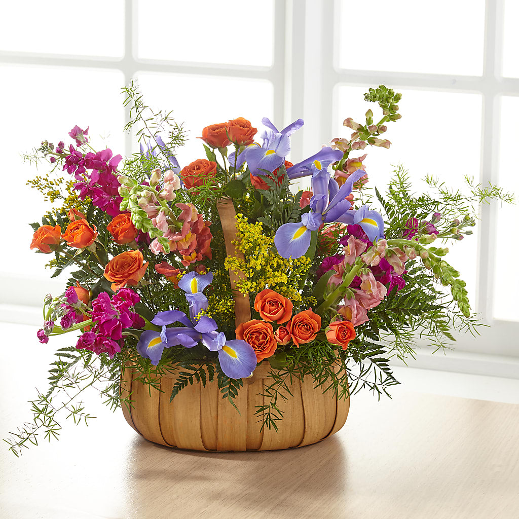 Garden of Life Basket – KATHY'S FLOWERS, Adair OK