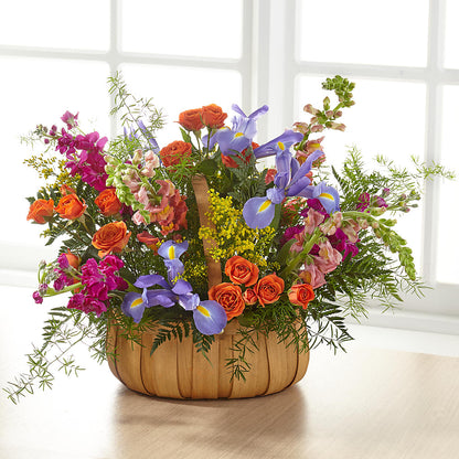 Garden of Life Basket – KATHY'S FLOWERS, Adair OK