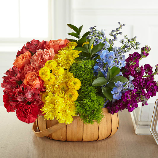 Prideful Basket – KATHY'S FLOWERS, Adair OK