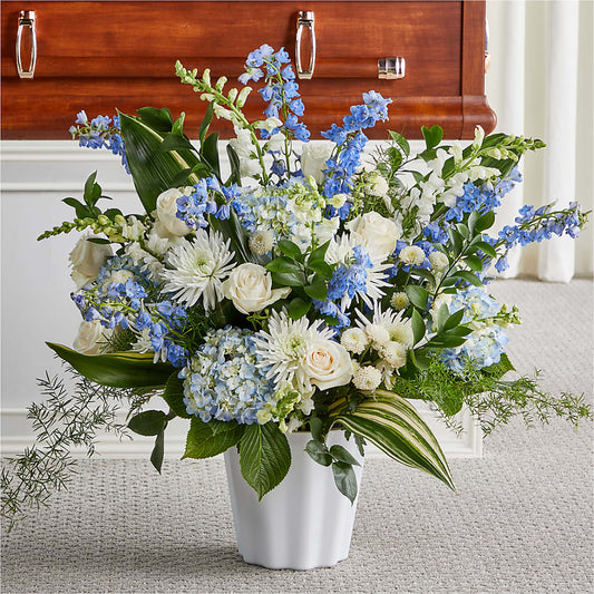 Everlasting Memories Floor Basket – KATHY'S FLOWERS, Adair OK