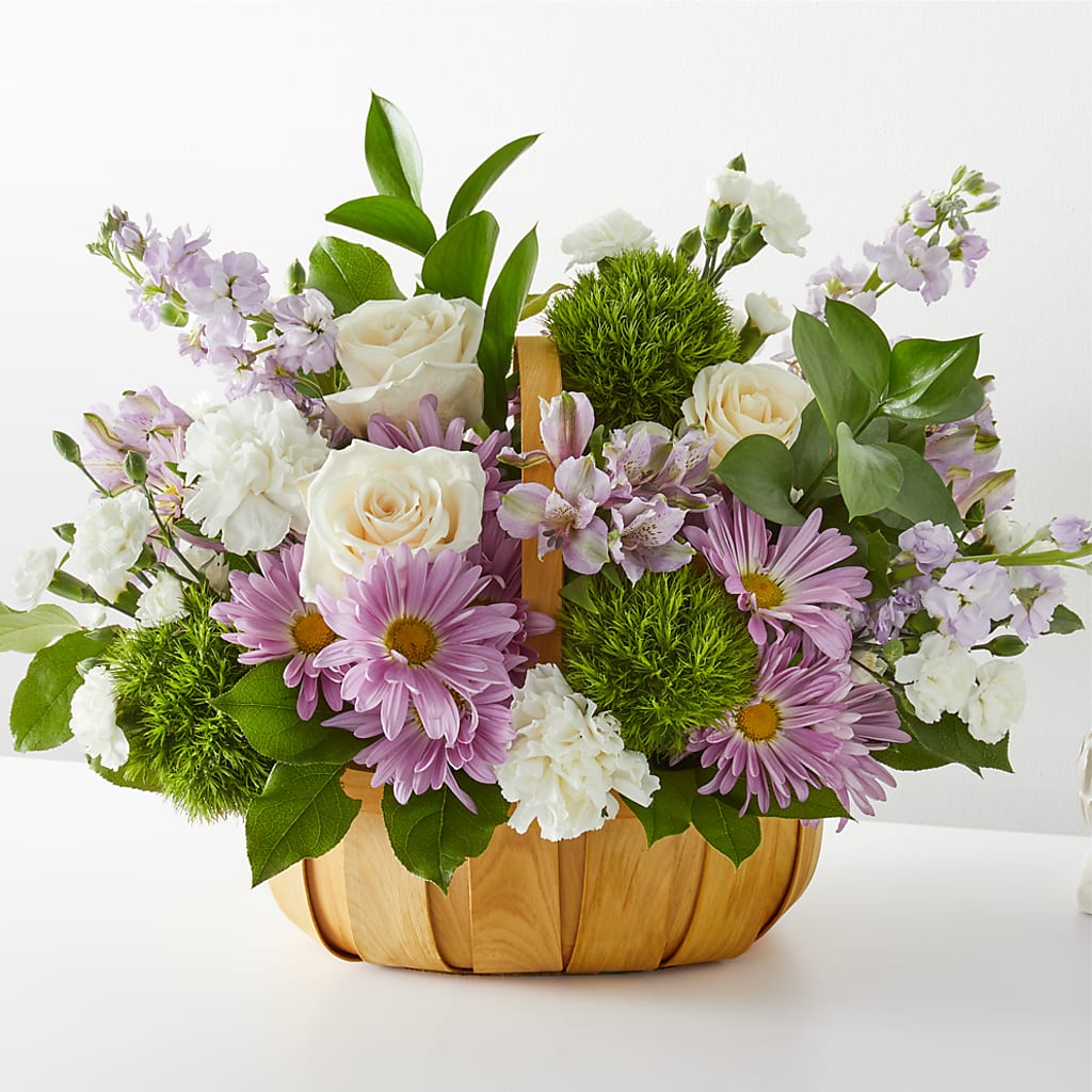 Peace & Love Basket – KATHY'S FLOWERS, Adair OK