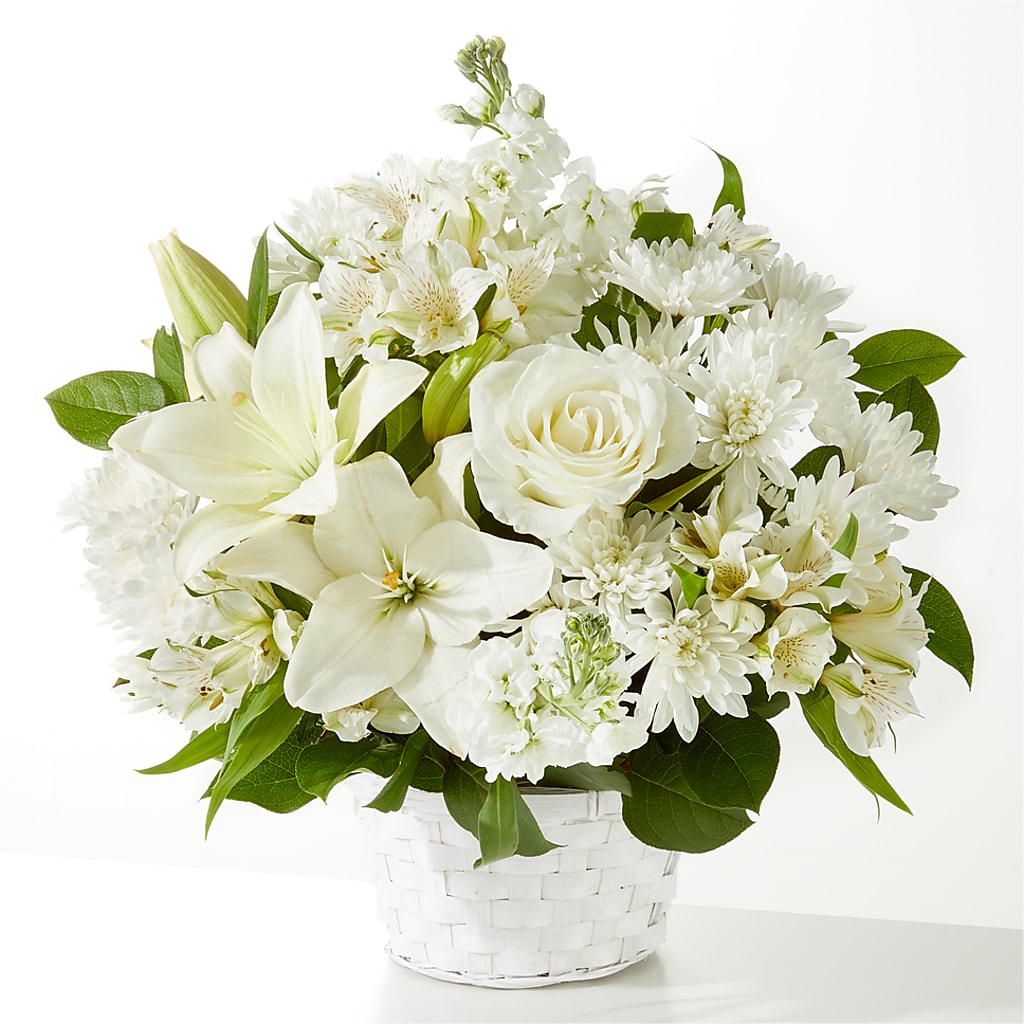 Peaceful Reflections Arrangement – KATHY'S FLOWERS, Adair OK