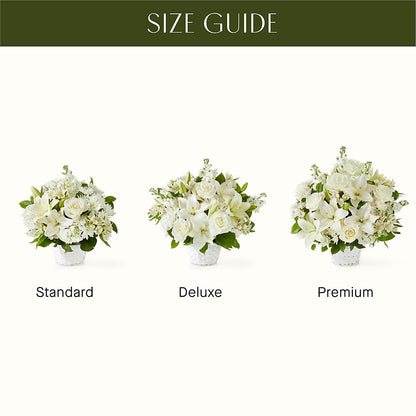 Peaceful Reflections Arrangement – KATHY'S FLOWERS, Adair OK