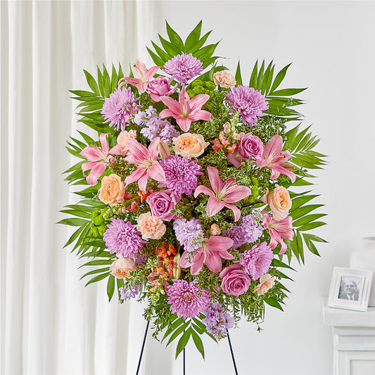 Love & Light Standing Spray – KATHY'S FLOWERS, Adair OK