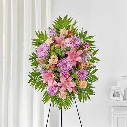 Love & Light Standing Spray – KATHY'S FLOWERS, Adair OK