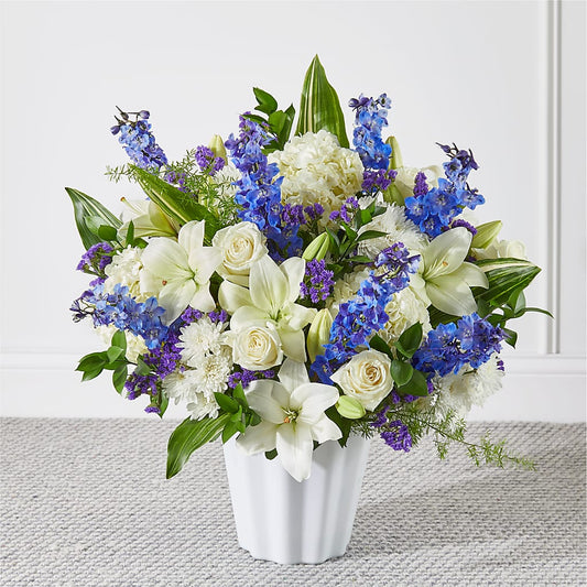 Take Comfort Floor Basket – KATHY'S FLOWERS, Adair OK