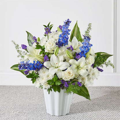 Take Comfort Floor Basket – KATHY'S FLOWERS, Adair OK